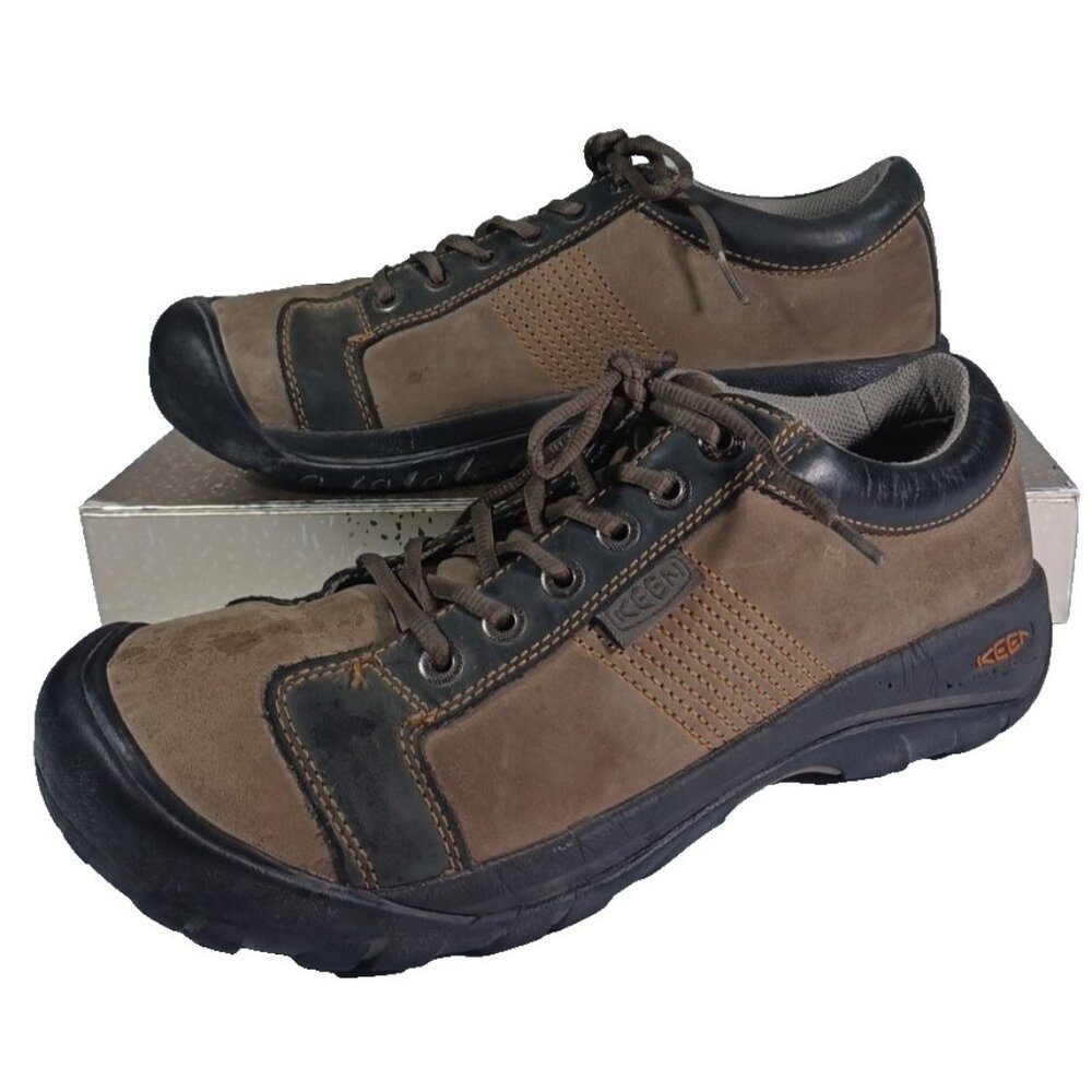Keen Men's Austin Low Height Leather Oxford Sz 11 Outdoors Hiking - Picture 5 of 12